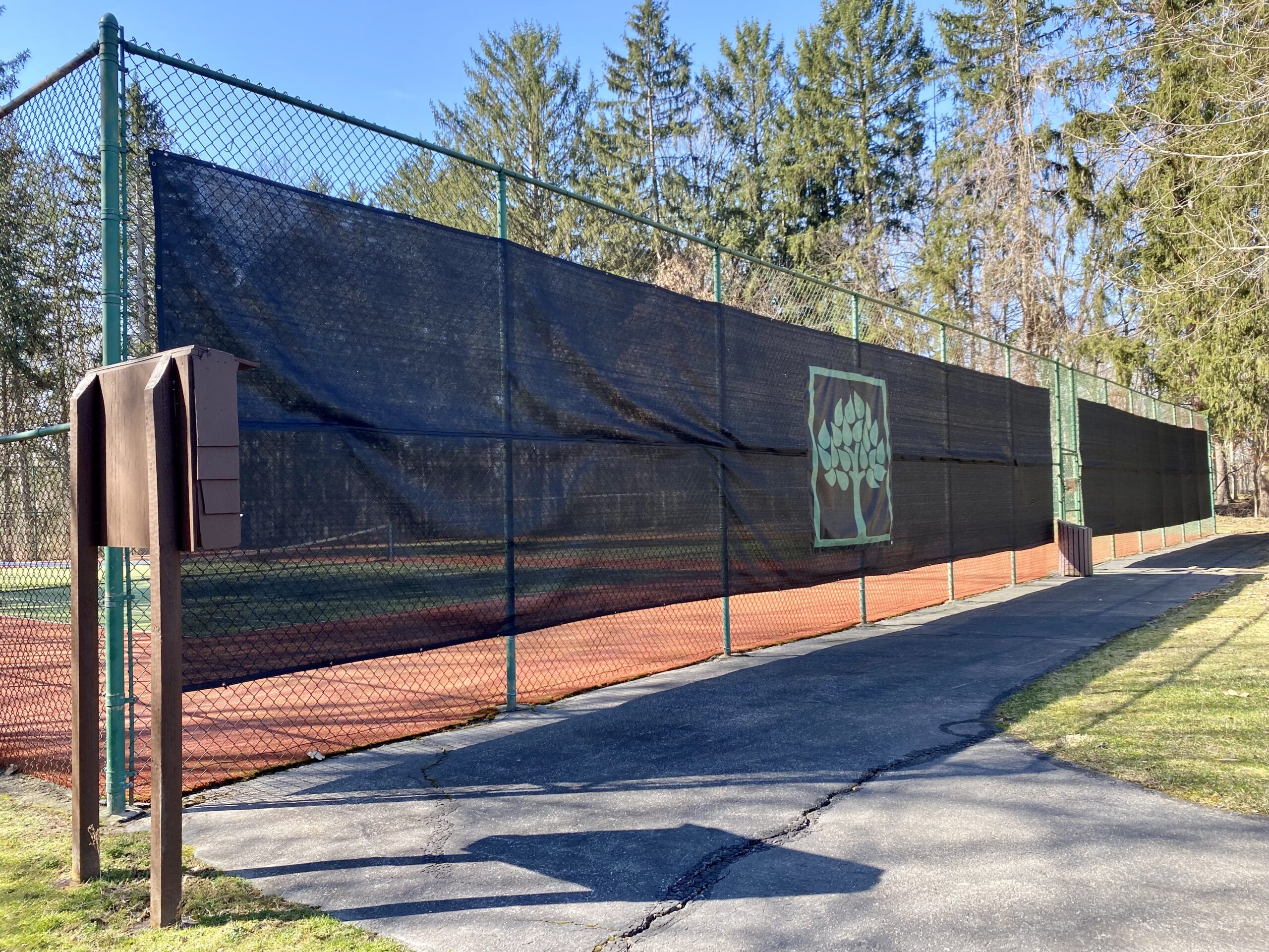 Tennis and Volleyball Courts