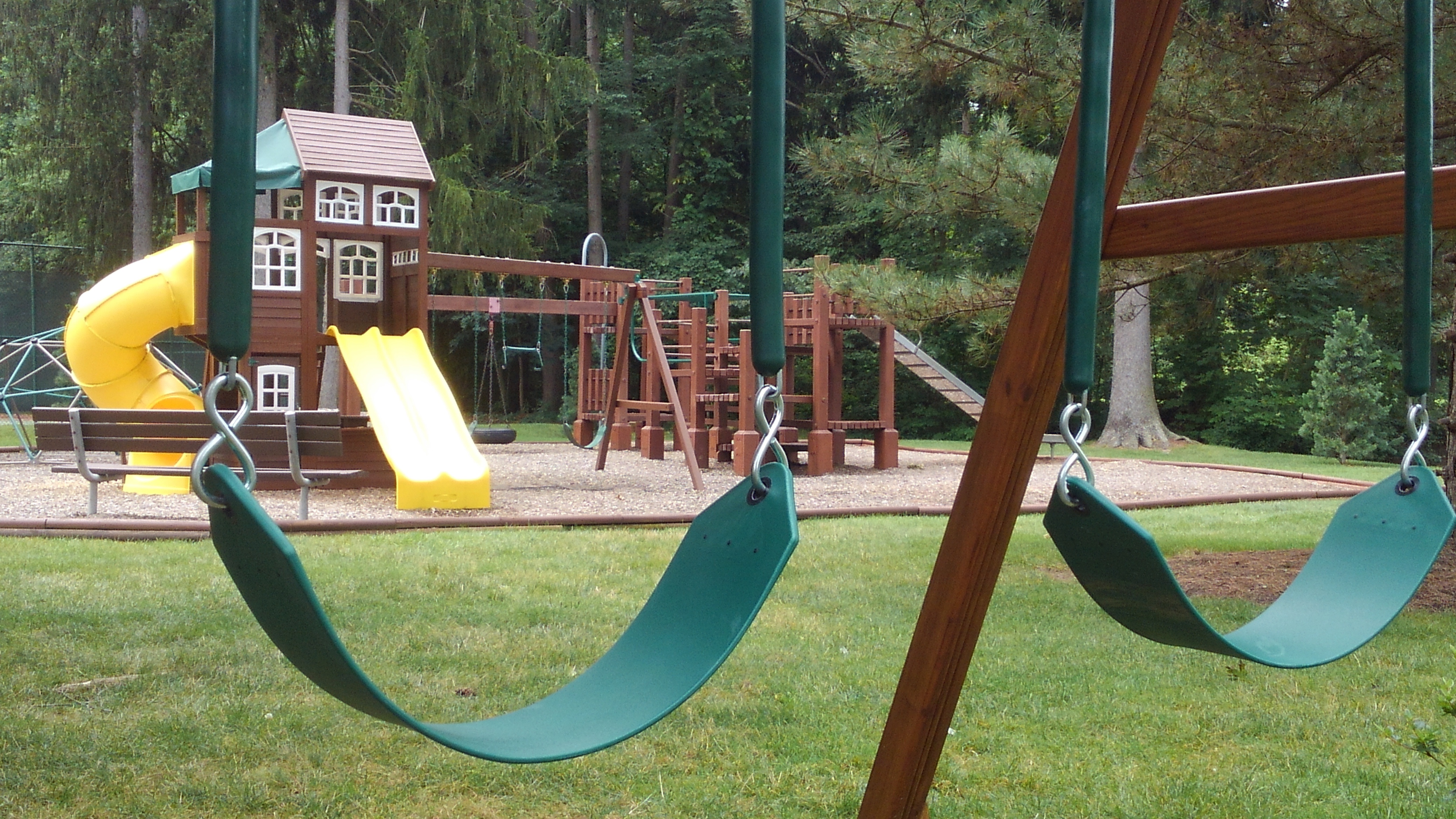Playground through Swing